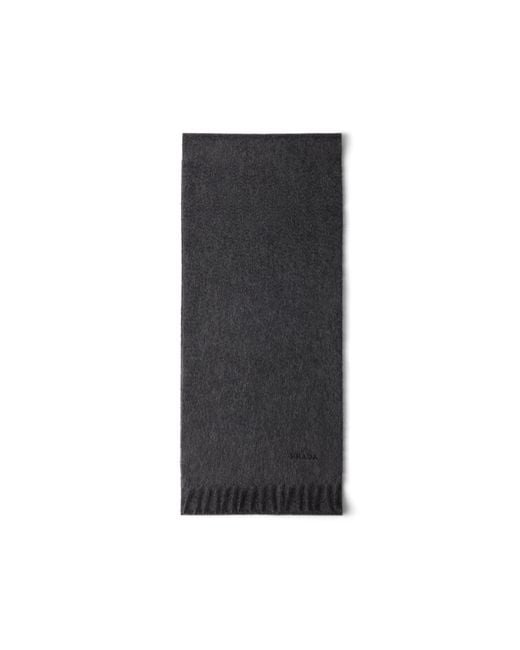 Prada Black Cashmere Scarf for men