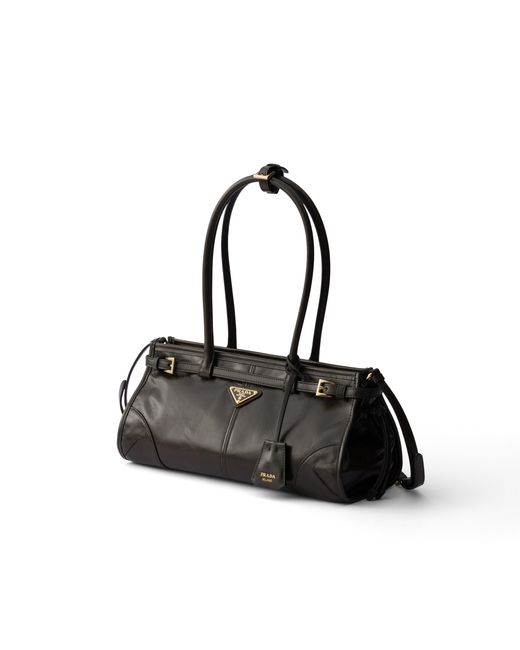 Prada Black Bonnie Medium Leather Bag