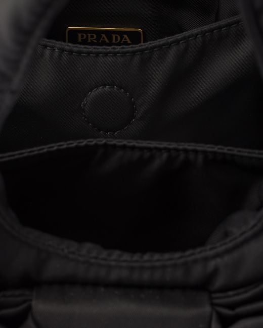 Mini Borsa A Mano di Prada in Black