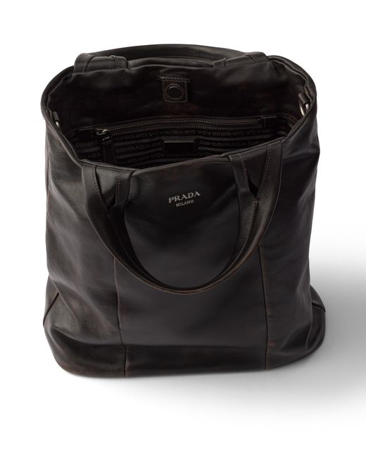 Borsa Shopping di Prada in Black da Uomo