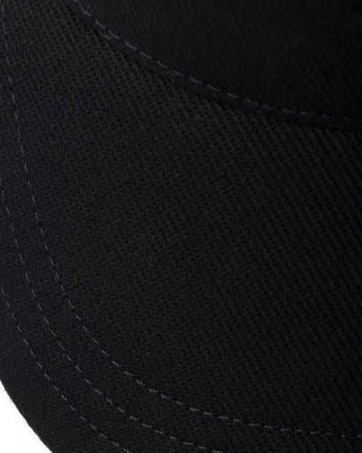 Prada Black Drill Baseball Cap for men