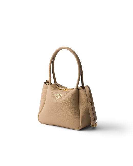 Borsa A Mano Liaison Small di Prada in Metallic