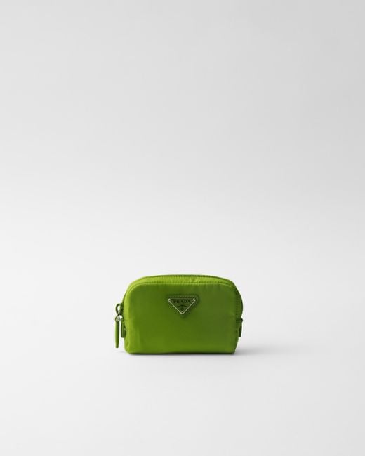 Prada Green Micro Re-Nylon Pouch
