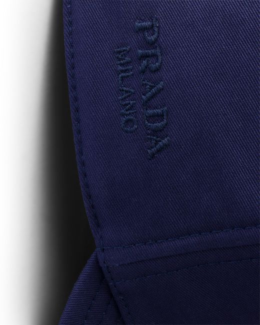 Cappello Da Baseball di Prada in Blue da Uomo