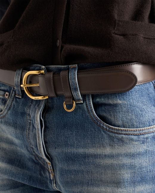 Prada Multicolor Leather Belt