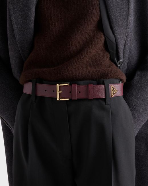 Cintura di Prada in Red