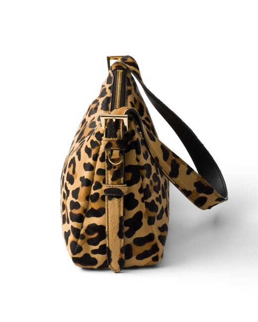 Borsa A Spalla Aimèe Medium di Prada in Brown