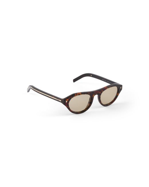 Prada Multicolor Sunglasses With The Iconic Metal Plaque