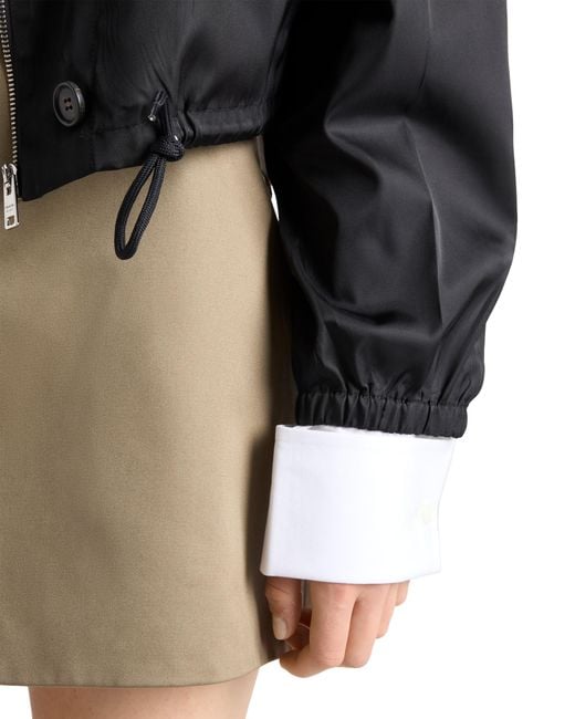 Prada Black Re-Nylon Blouson Jacket