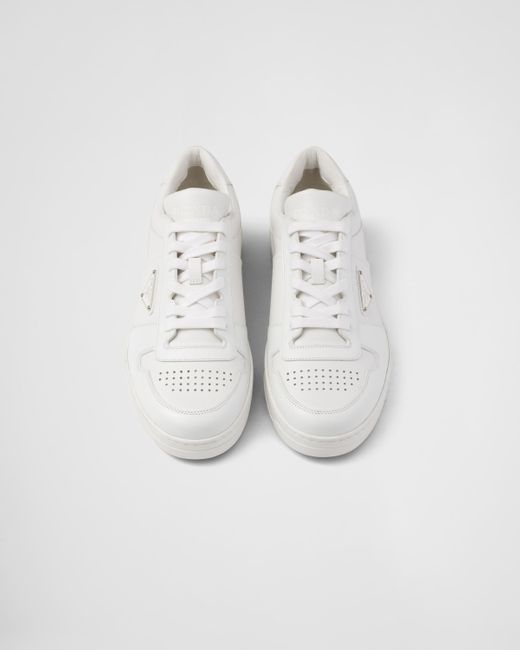 Sneakers Downtown di Prada in White da Uomo