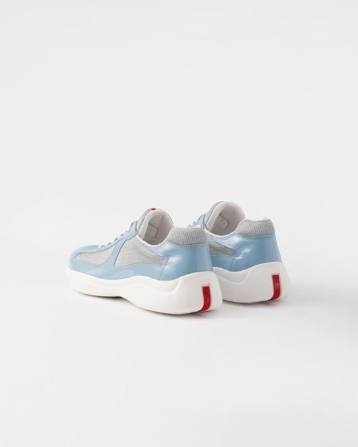 Prada Blue America's Cup Sneakers for men