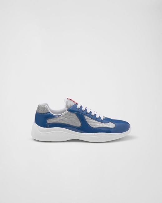 Prada America's Cup Sneakers in Blue für Herren