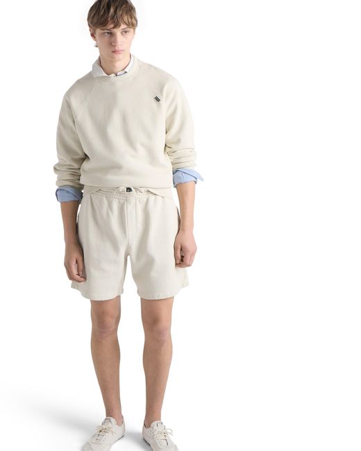 Prada White Cotton Crew-Neck Sweatshirt for men