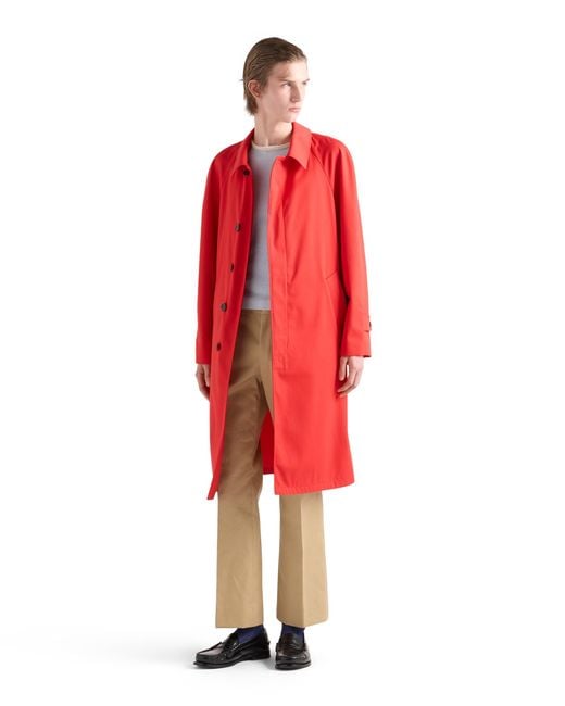 Prada Natural Cotton Pants for men