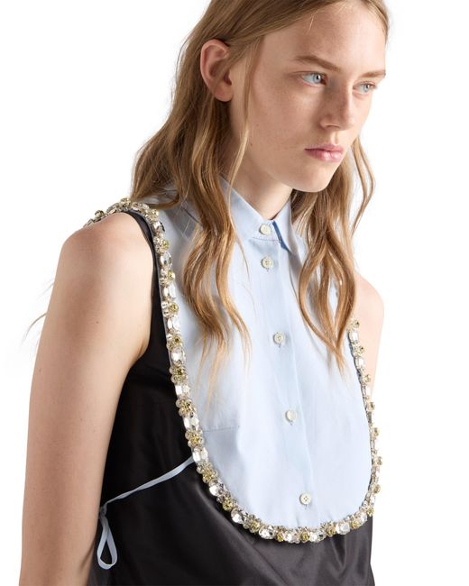 Top di Prada in Blue