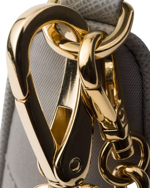 Borsa Re-Edition Mini di Prada in Gray