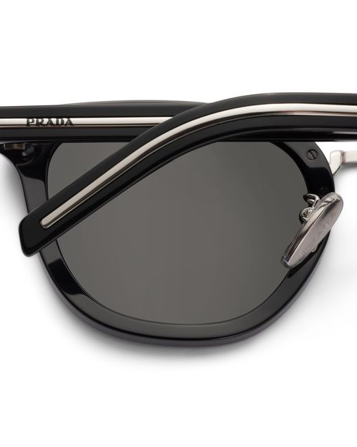 Prada Multicolor Sunglasses With The Iconic Metal Plaque for men