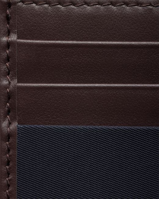 Prada White Speedrock Re-Nylon And Leather Card Holder for men