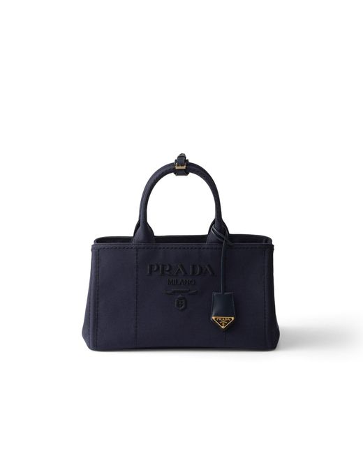 Borsa Jardinière Large di Prada in Blue