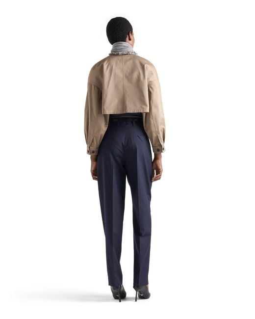 Prada Natural Chino Blouson Jacket