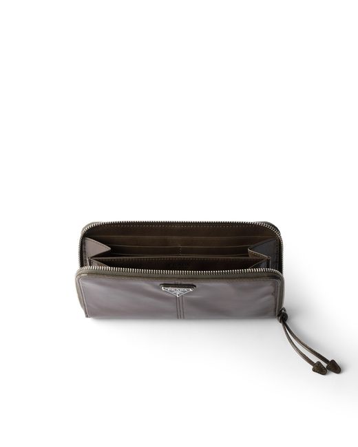 Prada Brown Leather Wallet for men