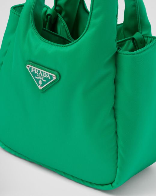 Prada Green Soft Padded Re-nylon Mini-bag