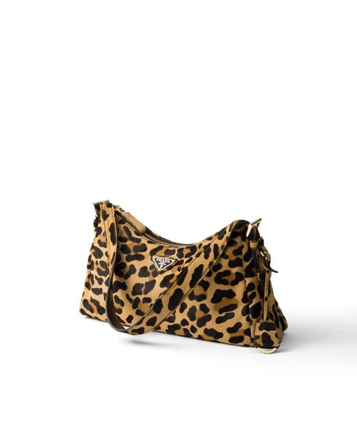 Borsa A Spalla Aimèe Medium di Prada in Brown