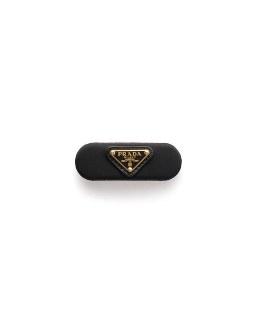 Prada Black Hair Clip
