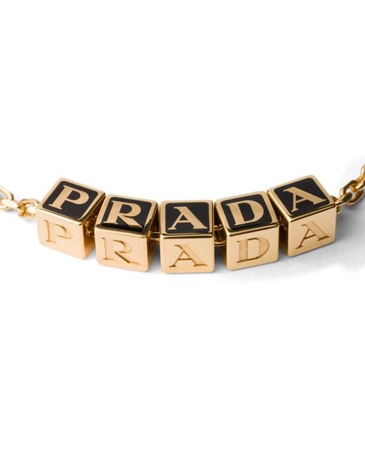 Bracciale di Prada in Metallic