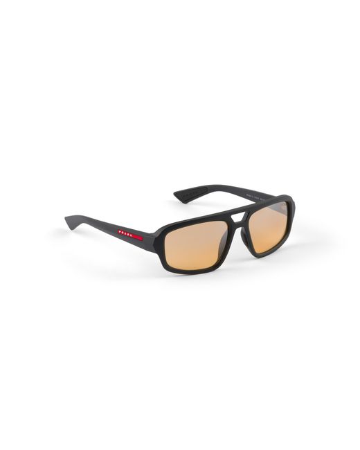 Prada Natural Linea Rossa Sunglasses for men