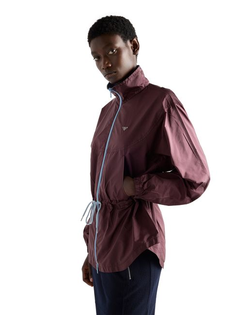 Prada Purple Re-Nylon Blouson Jacket