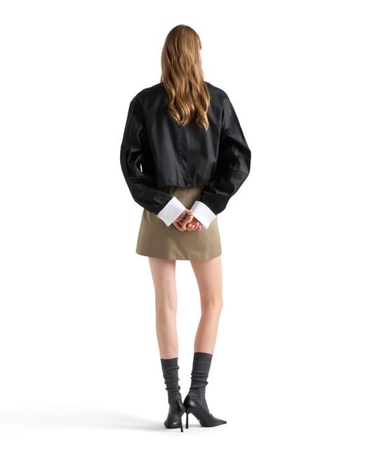 Prada Black Re-Nylon Blouson Jacket