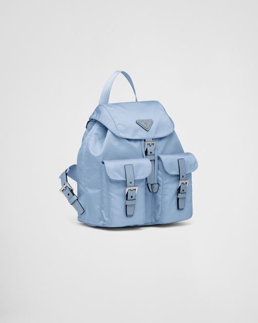 Prada Blue Small Re-nylon Backpack