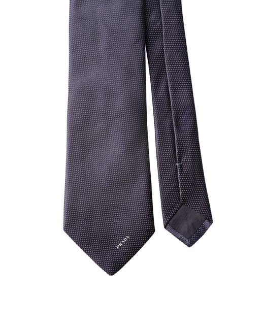 Prada Pinpoint-krawatte in Blue für Herren