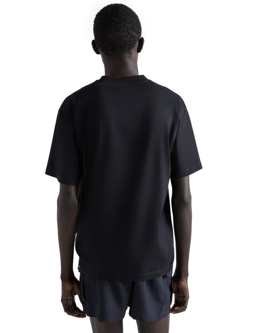 Prada Blue Cotton T-Shirt for men