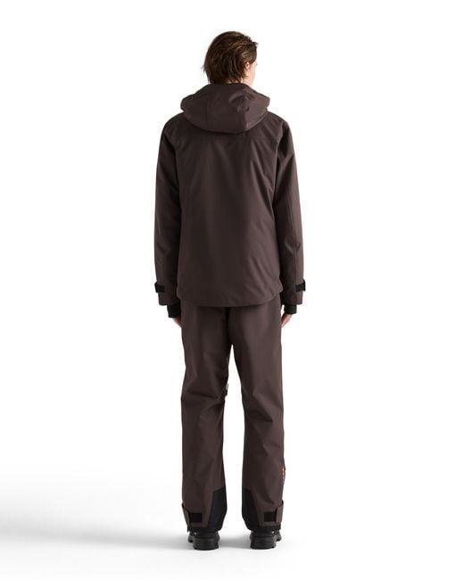 Pantaloni Da Sci di Prada in Brown da Uomo