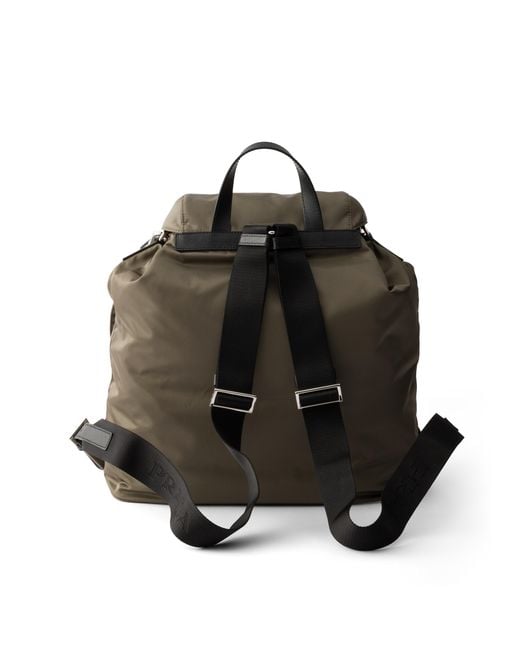 Prada Black Re-Nylon Backpack for men