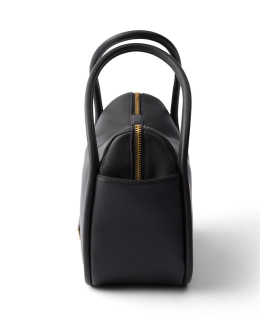 Prada Blue Darling Leather Handbag