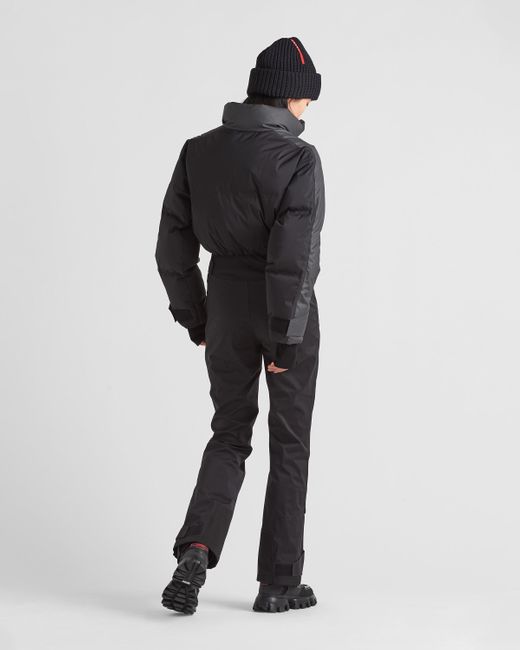 Prada Black Extreme-tex Stretch Ski Jumpsuit