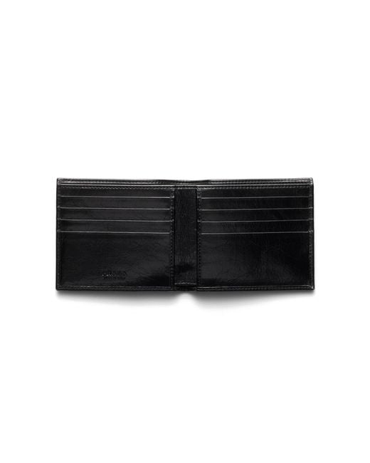 Prada Black Leather Wallet for men