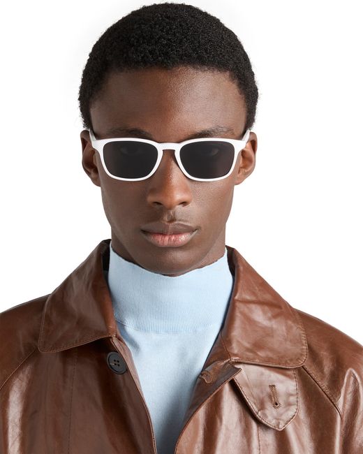 Prada Multicolor Runway Sunglasses for men