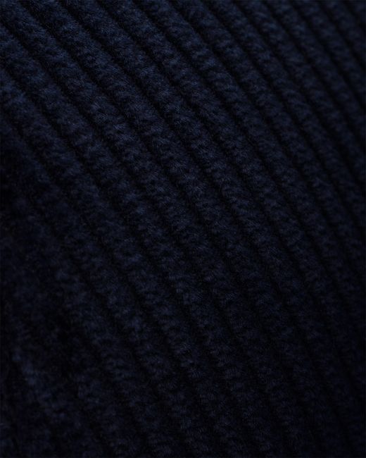Prada Blue Corduroy Baseball Cap