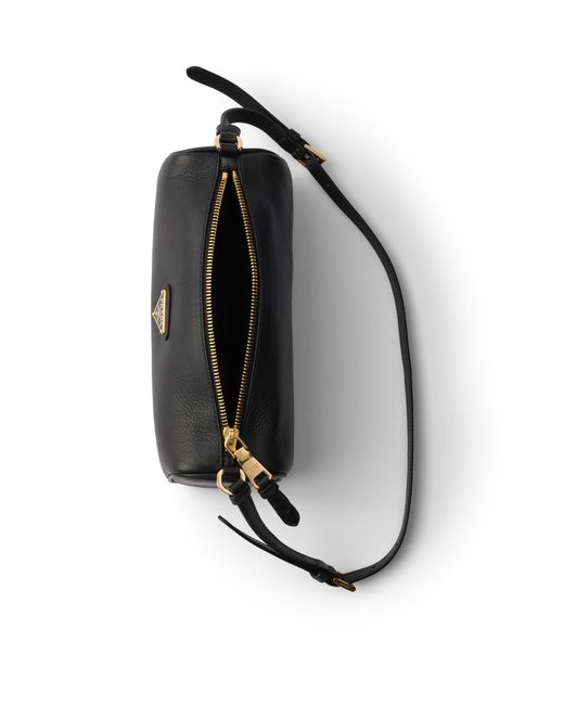 Prada Black Leather Pouch