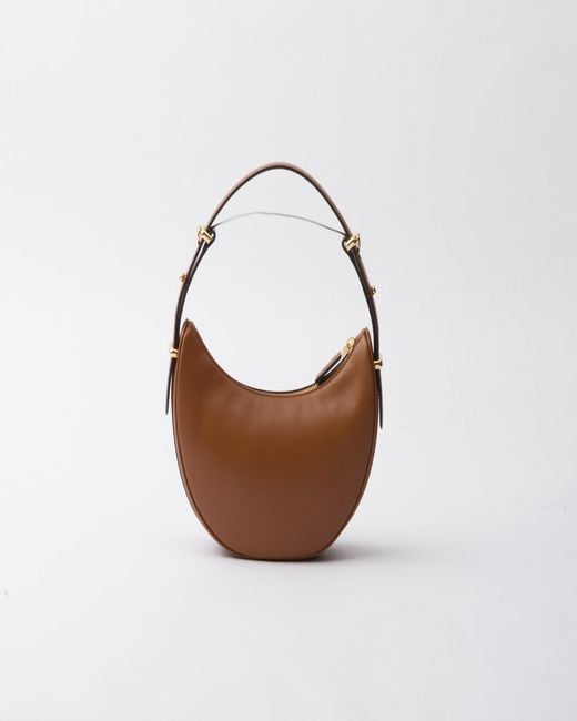 Prada Multicolor Arqué Leather Shoulder Bag