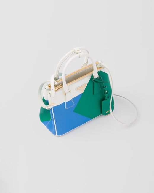 Prada Blue Small Galleria Saffiano Special Edition Bag