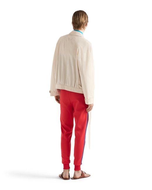 Prada White Cotton Jacket for men