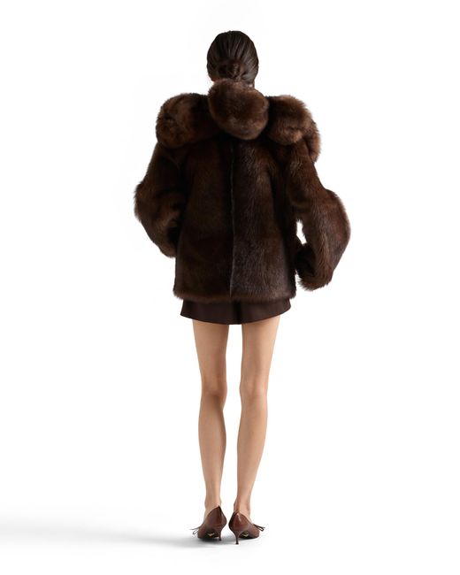 Giubbotto di Prada in Brown