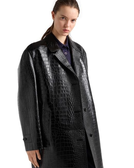 Cappotto di Prada in Black