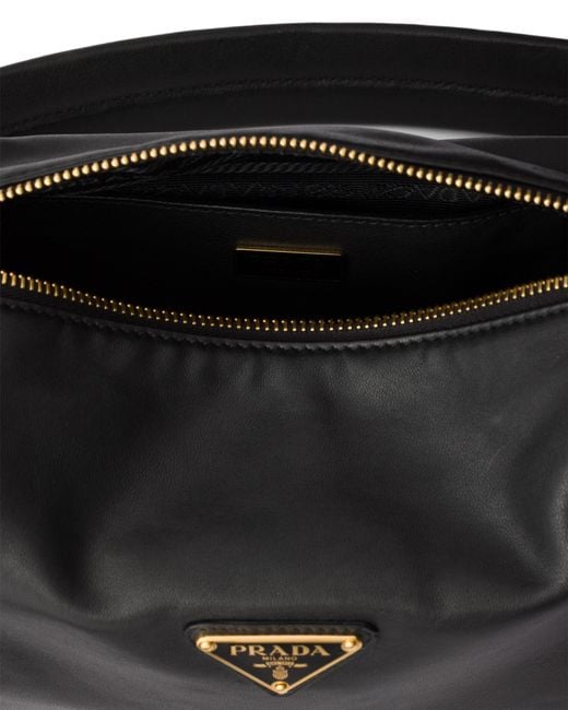 Prada Black Explore Small Nappa Leather Bag