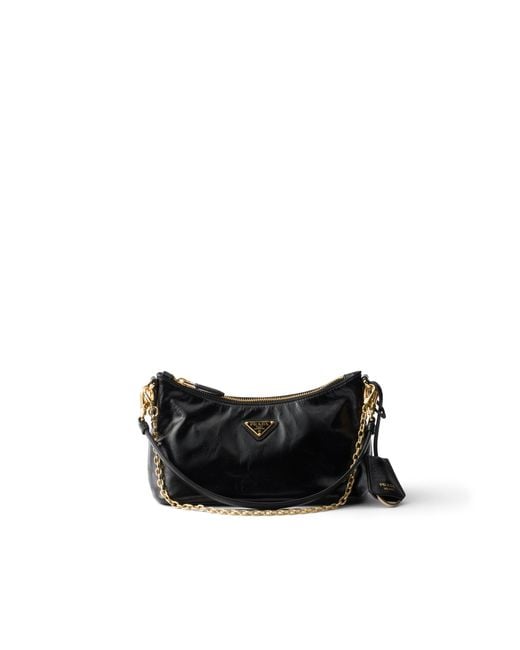 Prada Black Leather Mini-Bag